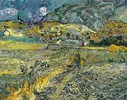 Vincent Van Gogh Landscape at Saint-Remy Sweden oil painting reproduction